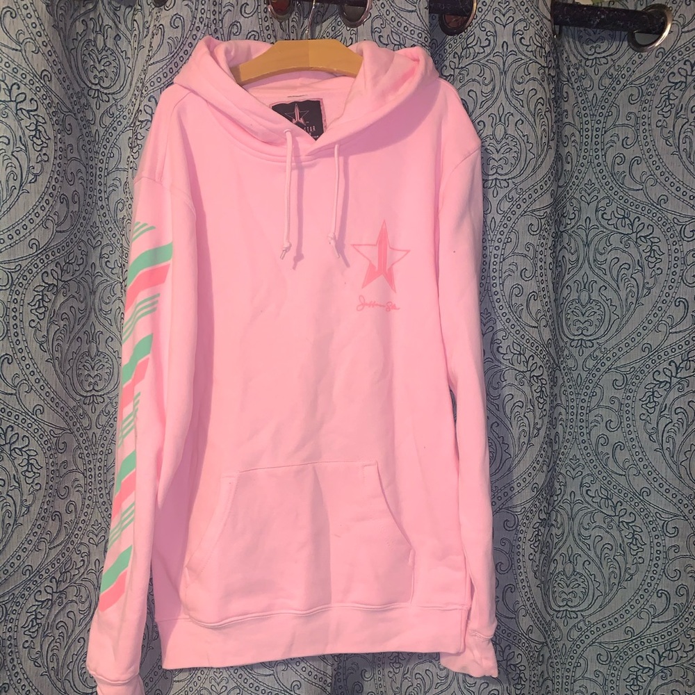 Pink Jeffree Star hoodie